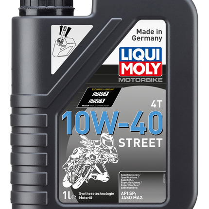 Aceite Moto 10w40 Motorbike Street 4t Liqui Moly 1lt