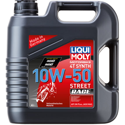Aceite Moto 10w50 Motorbike Street Race 4t Liqui Moly 4lt